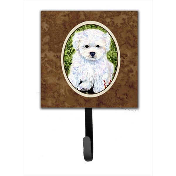 Jensendistributionservices 4.25 x 6 in. Bichon Frise Leash Or Key Hook MI1656412 - main